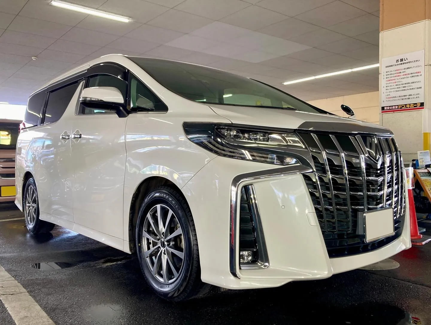 下館ドンキ 明日より出店🚘 ALPHARD ご利用者様