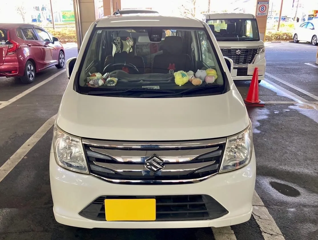 下館ドンキ 手洗いコーティング洗車 ワゴンR ご利用者様🚘