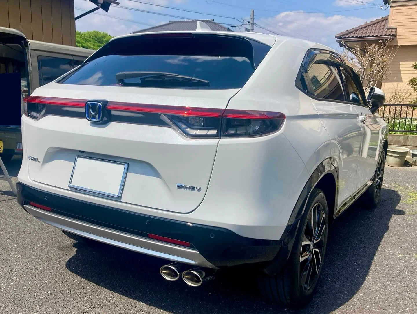 出張洗車🚗³₃ ヴェゼル ご利用者様🙇‍♂️