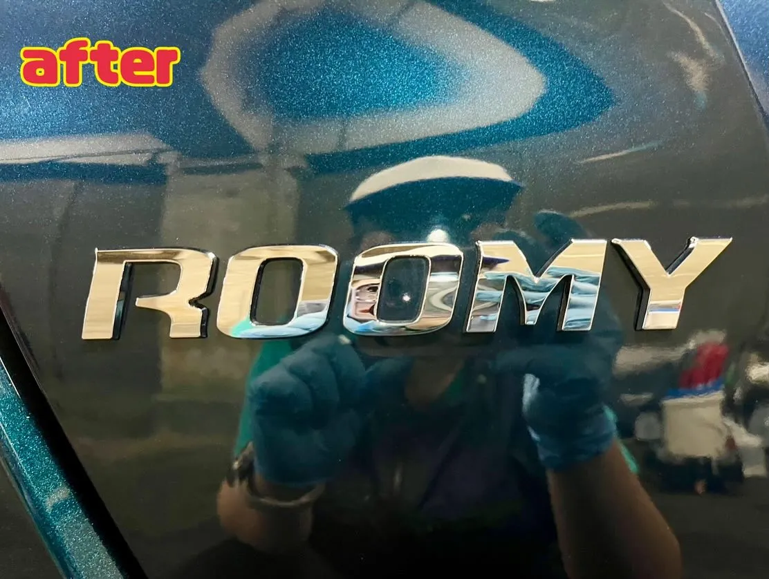ROOMY(1年フルコース・ビフォーアフター📸)