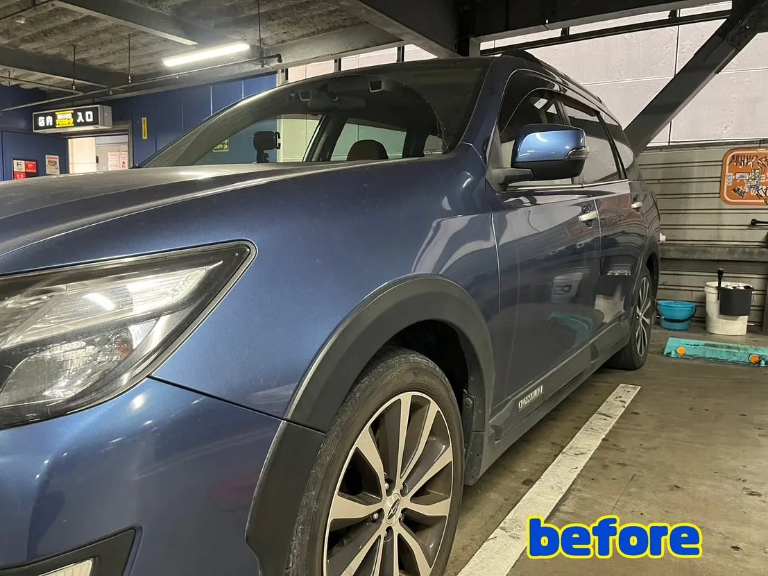 エクシーガクロスオーバー7(ビフォーアフター📸)