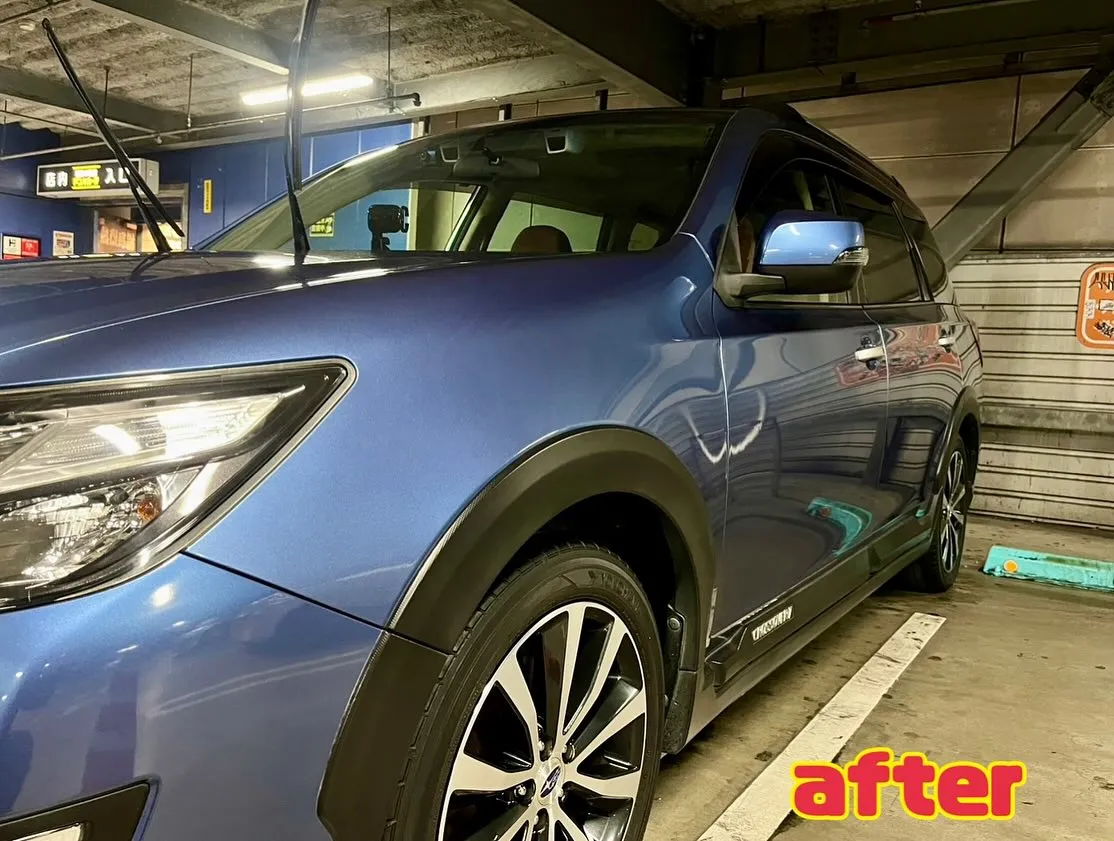 エクシーガクロスオーバー7(ビフォーアフター📸)