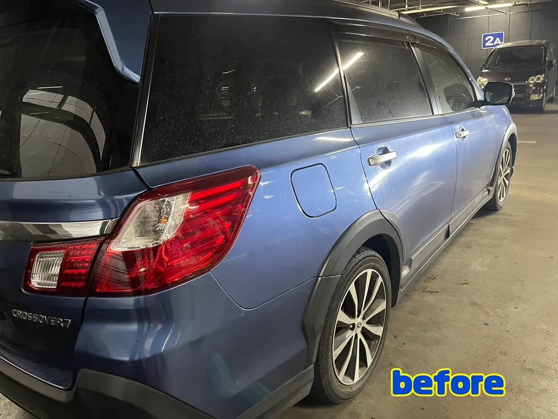 エクシーガクロスオーバー7(ビフォーアフター📸)