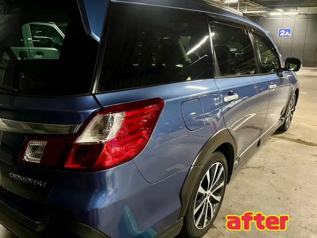 エクシーガクロスオーバー7(ビフォーアフター📸)