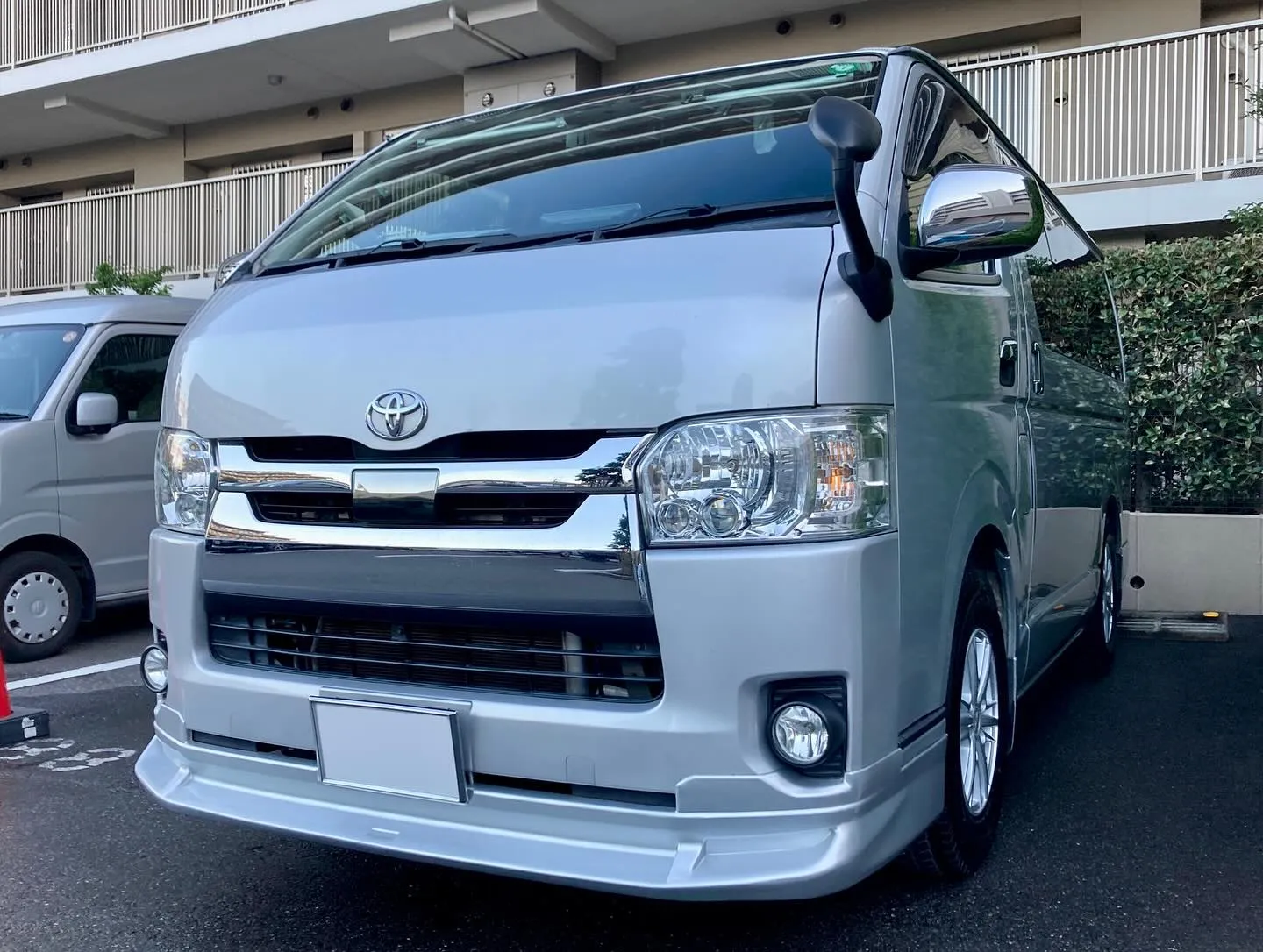 出張洗車🚗³₃ ハイエース リピーター様