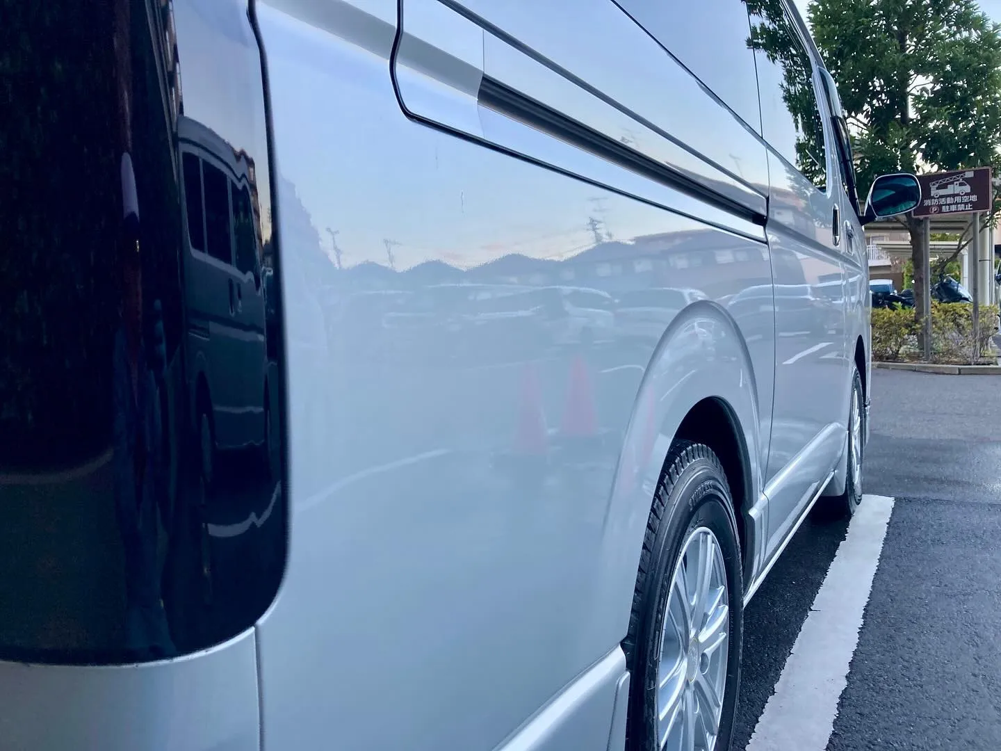 出張洗車🚗³₃ ハイエース リピーター様